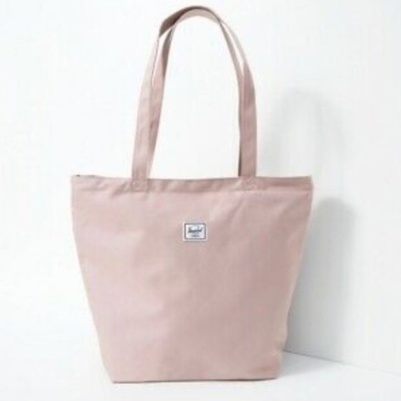 Herschel Mica Canvas Rose Pink Tote Bag - Picture 2 of 6